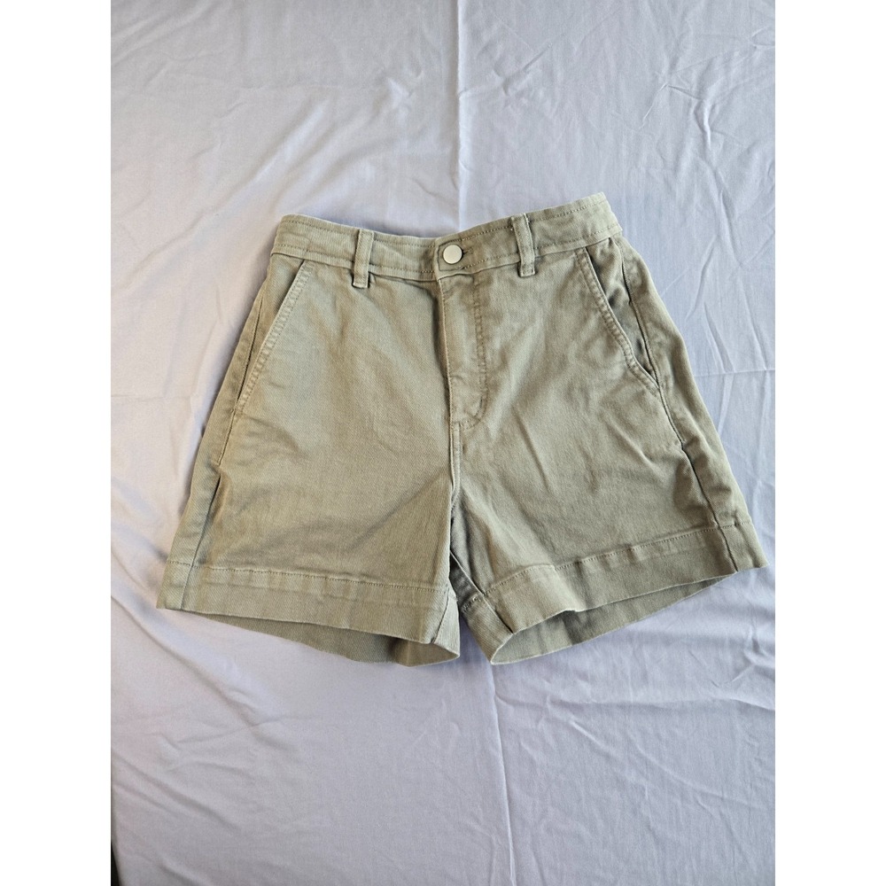 Everlane Shorts Utility Military Green Casual Summer Everyday Highwaisted